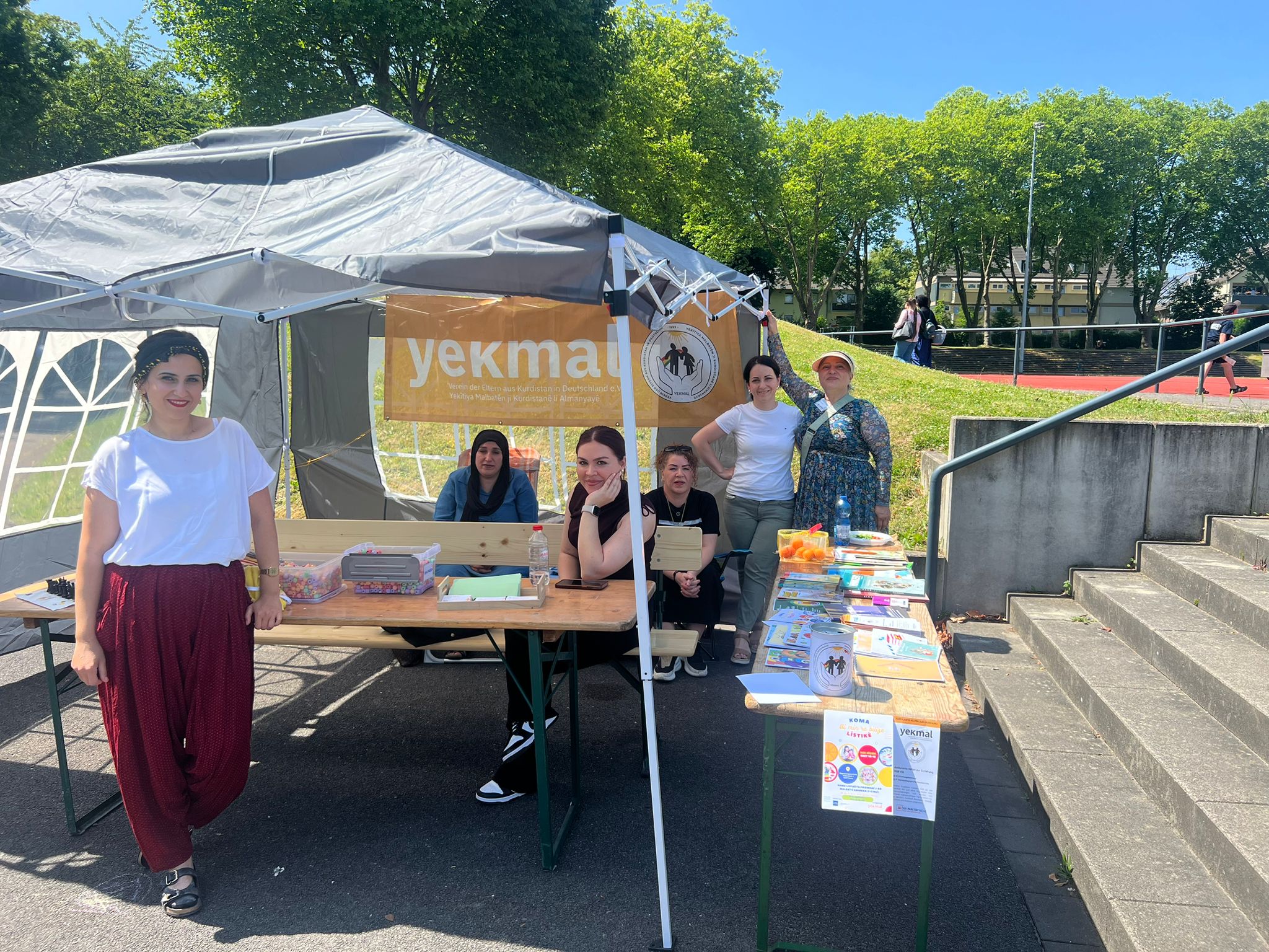 Yekmal Essen beim Sportfest des DKSV Helene